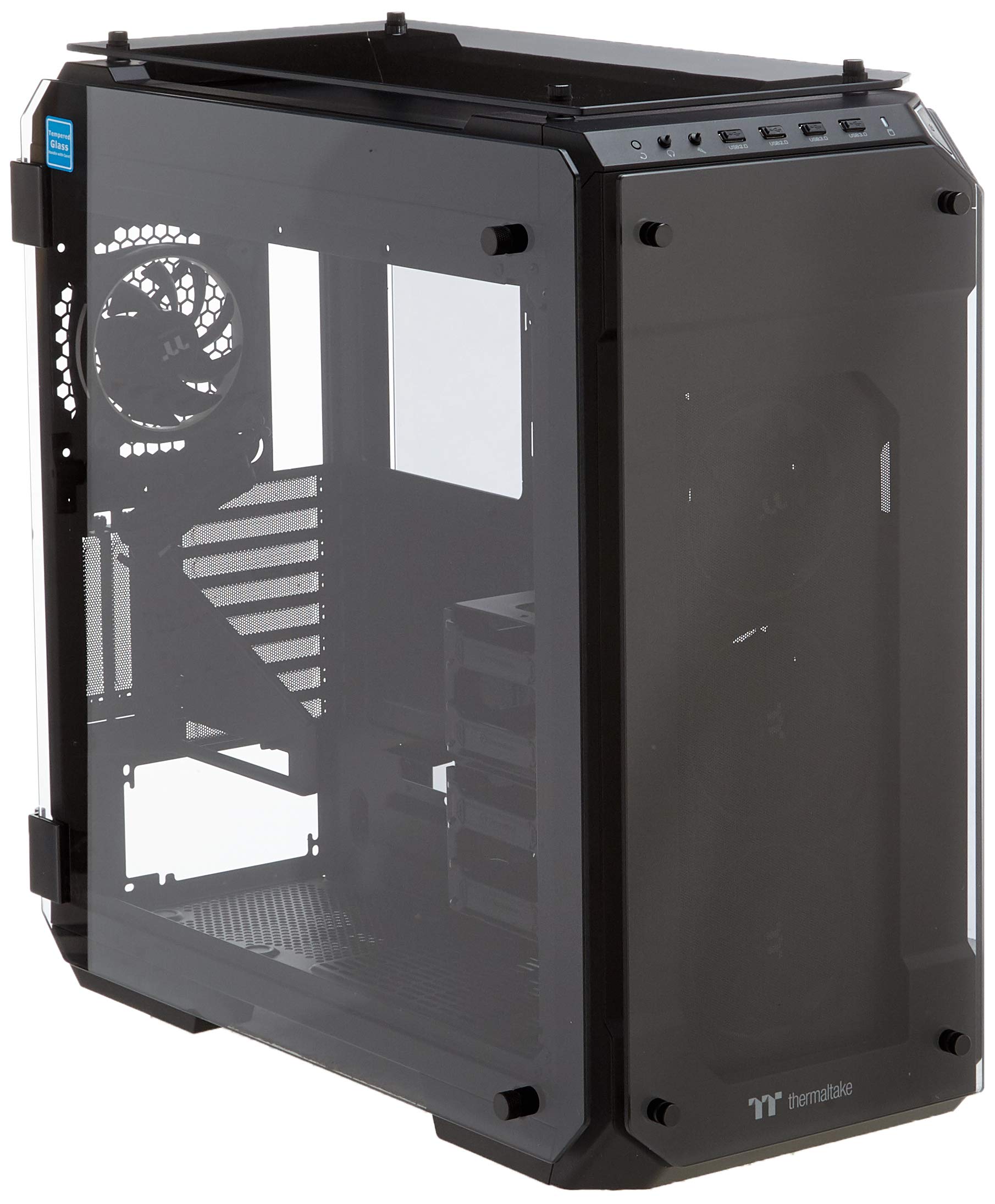 Amazon.co.jp: Thermaltake CA-1I7-00F1WN-02 ビュー 71 TG (強化